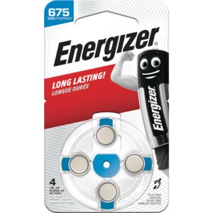 ENERGIZER EZ Turn & Lock 675 BL4 Hörgerätebatterien bei Batteriegroßhandel in großen Mengen bestellbar.
