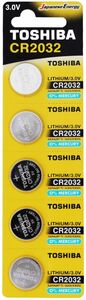 Buy TOSHIBA Lithium CR2032 BL5 lithium coin cells from Bauer Batteries!