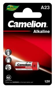 CAMELION Plus Alkaline LR23A 12V BL1 -  CAMELION Plus Alkaline LR23A 12V alkaline batteries can be ordered in large quantities at cheap prices from battery wholesale Bauer.