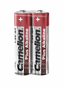 CAMELION Plus Alkaline LR6 AA 2-Shrink - CAMELION Plus Alkaline LR6 AA alkaline batteries can be ordered in large quantities at cheap price from battery wholesale Bauer.