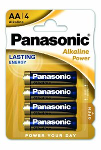 Jetzt PANASONIC Alkaline Power LR6 AA BL4 Alkaline Batterien bei Batteriegroßhandel Bauer bestellen!