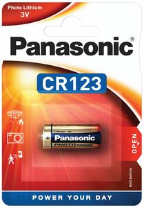 Jetzt PANASONIC Lithium Power CR123 BL1 Lithium Photo-Batterien bei Batteriegroßhandel Bauer bestellen!