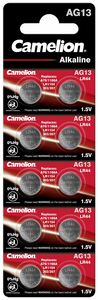 CAMELION AG13 LR44 357 BL10 - Camelion alkaline coin cells can be ordered in large quantities at cheap prices from battery wholesale Bauer.