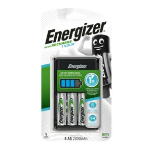 Jetzt Energizer 300697700 1Hour Charger incl. 4xAA 2300mAh Ladegeräte bei Batteriegroßhandel Bauer bestellen!