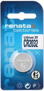 Order RENATA Lithium CR2032 BL1 lithium coin cell from Bauer Batteries!