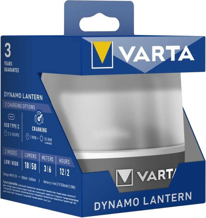 VARTA 17670 Dynamo Lantern