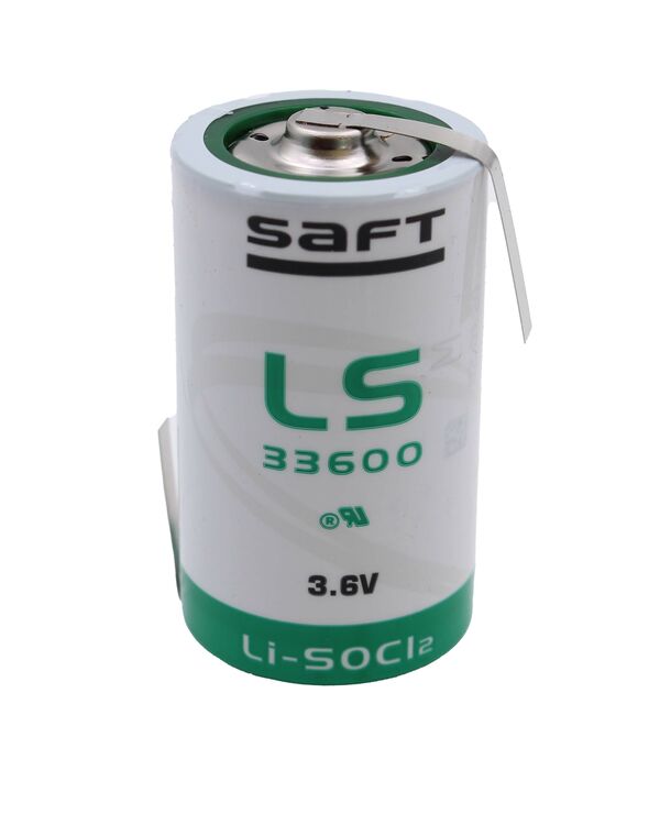 SAFT LS33600 ER-D 3,6V 17000mAh mit Z-Lötfahne