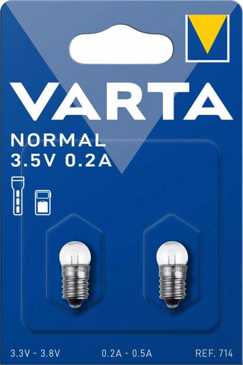 VARTA V714 Argon 3,5 Volt BL2