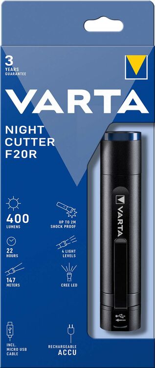 VARTA 18900 Night Cutter F20R incl. Li-Ion-Accu
