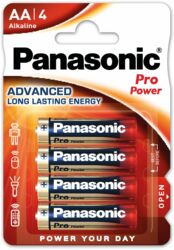 Jetzt PANASONIC Pro Power LR6 AA BL4 Alkaline Batterien bei Batteriegroßhandel Bauer bestellen!
